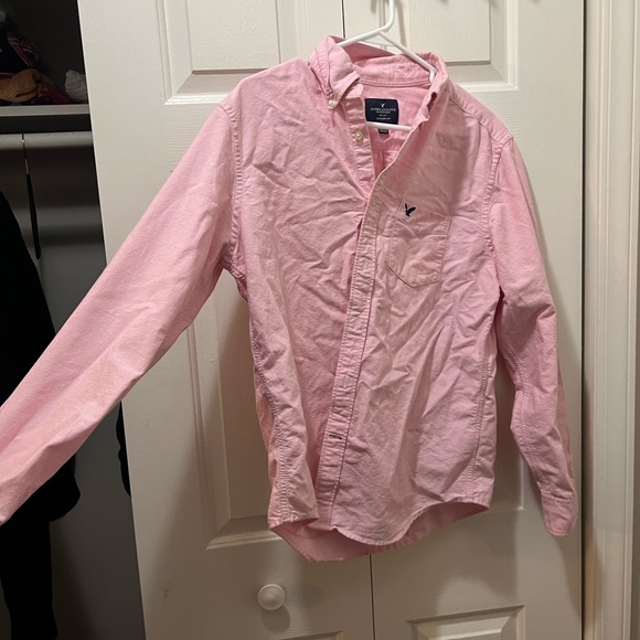 Pink button down shirt - Picture 1 of 3
